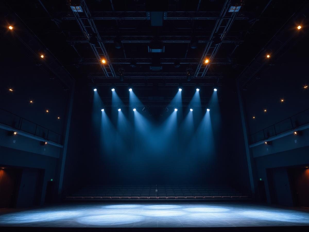 Teaterproduksjon – Scene i Grimstad